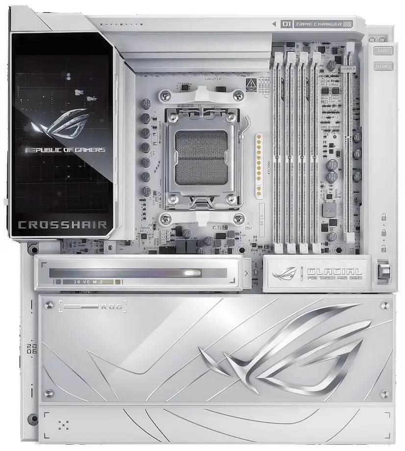 Arapiles Gaming - Montaje Placa Base ASUS ROG CROSSHAIR X870E GLACIAL Arapiles Chamberí